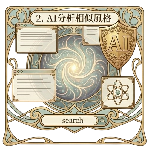 2.AI分析相似風格