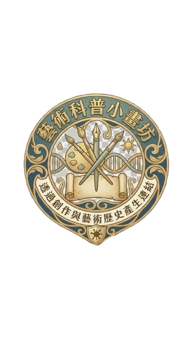 藝術科普小畫坊徽章